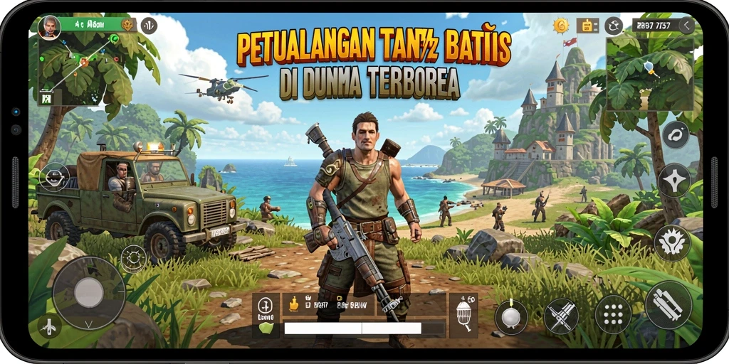Screenshot 2757 menampilkan dunia terbuka yang luas dan menakjubkan.