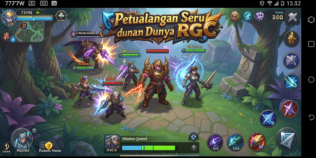 Gameplay menarik dalam 7777W dengan grafik yang memukau.