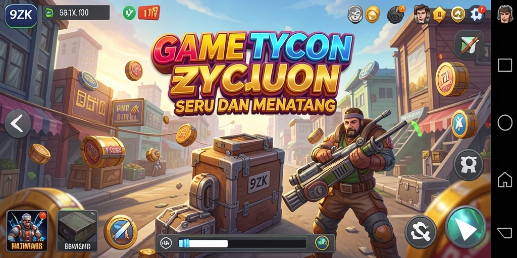 Tampilan gameplay seru dan strategis dalam 9ZK.