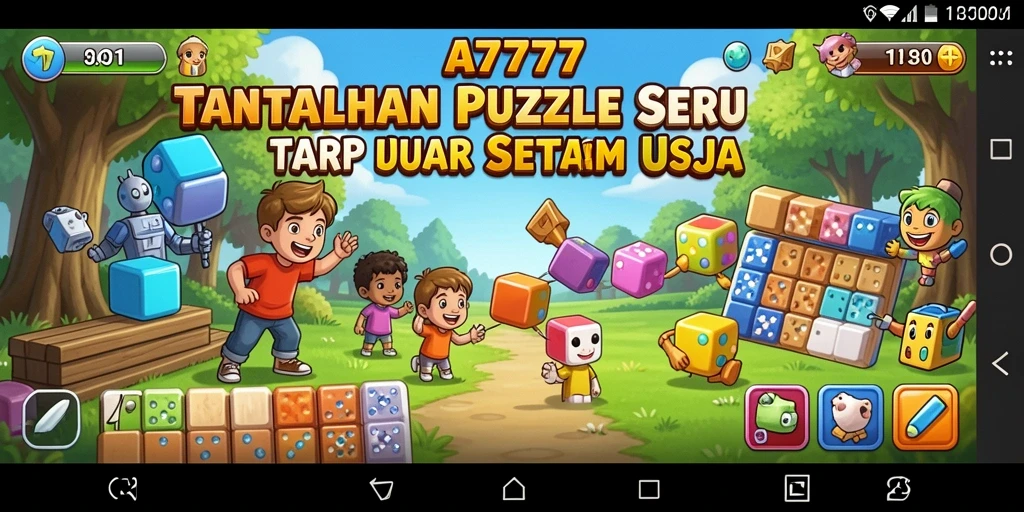 Tampilkan gameplay A7777 dengan teka-teki menarik dan interaktif.