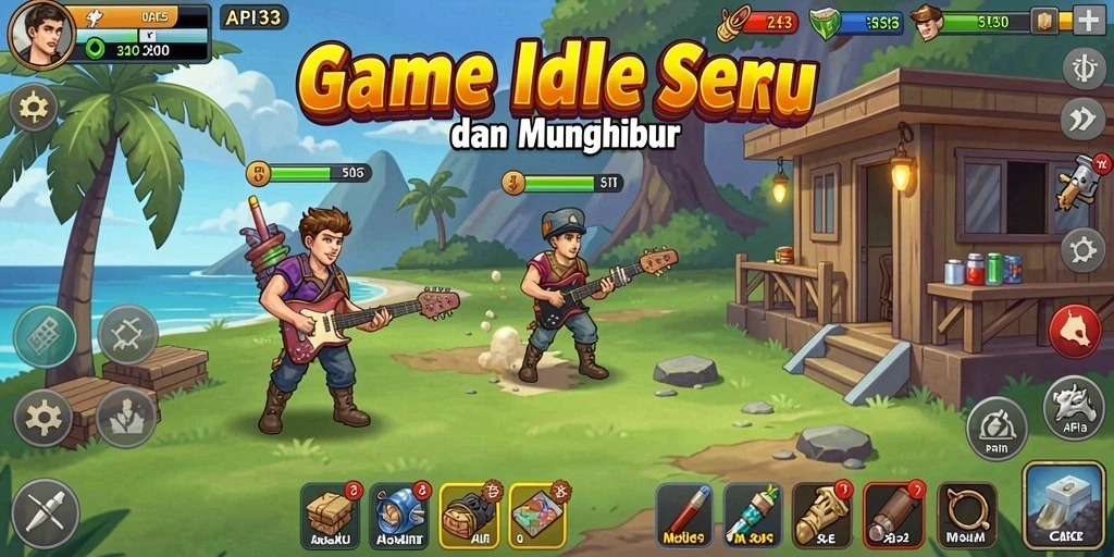 Tampilan gameplay API33 yang menarik dan seru.