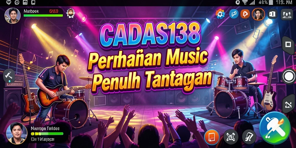 Tampilan gameplay <strong>CADAS138</strong> yang menarik dengan berbagai pilihan lagu.