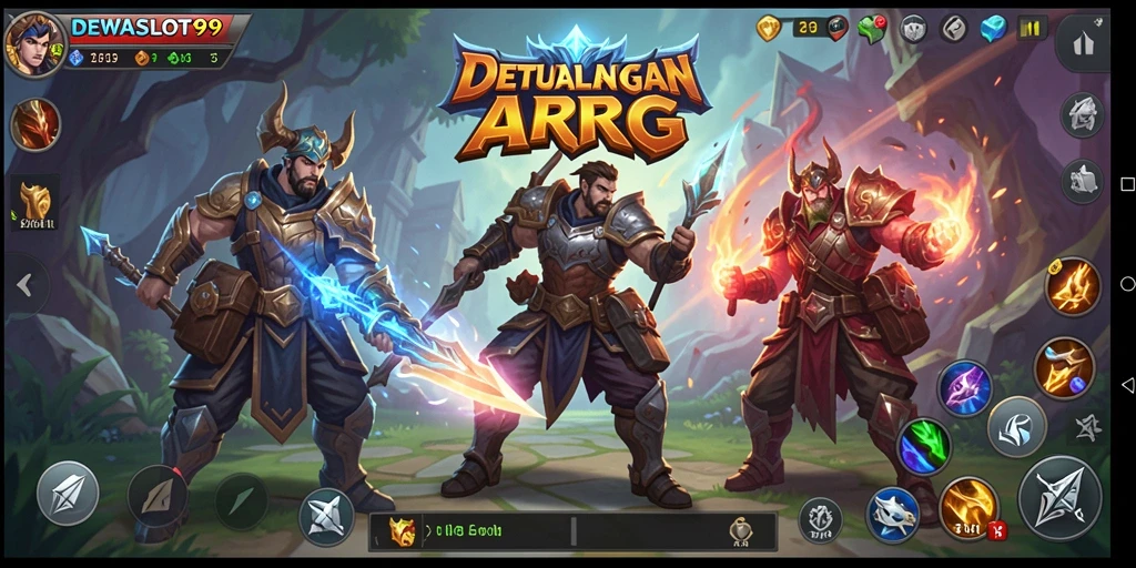 Tangkapan layar dari gameplay seru di DEWASLOT99.