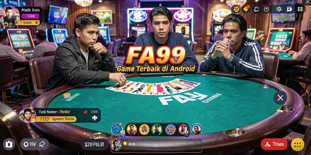 Tampilan gameplay FA99 yang mengasyikkan dan penuh warna.
