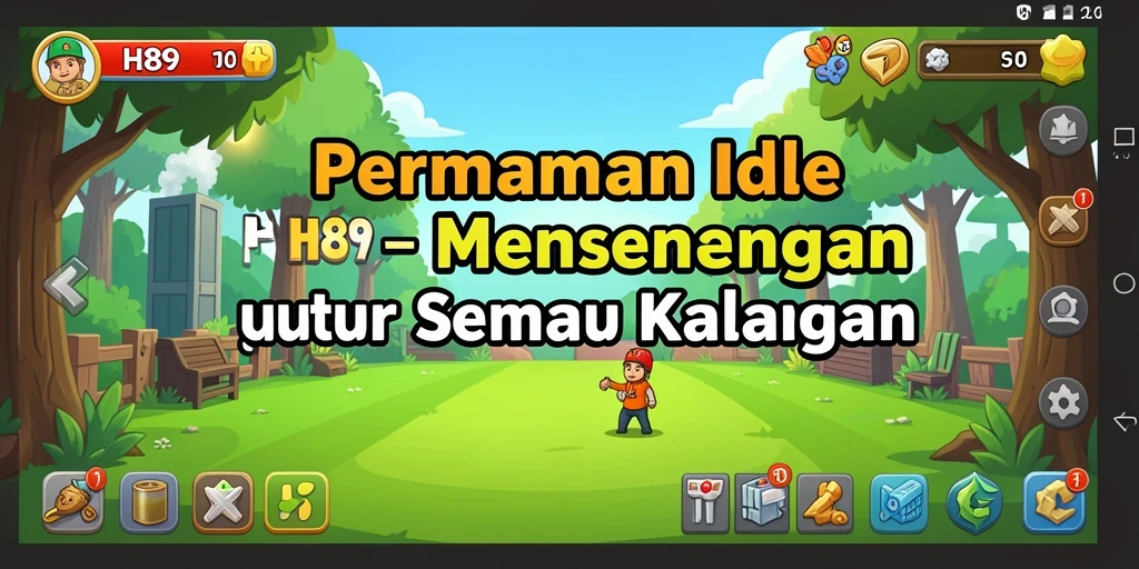 Gameplay menarik H89 dengan karakter yang bisa diupgrade.