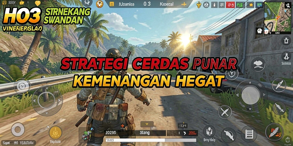 Tangkapan layar HO3 menampilkan pertarungan strategis yang intens.