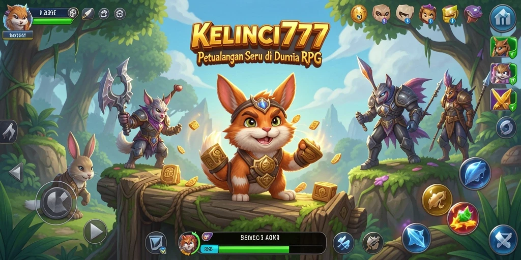 Gameplay menarik KELINCI777 dengan berbagai karakter dan pertarungan seru.