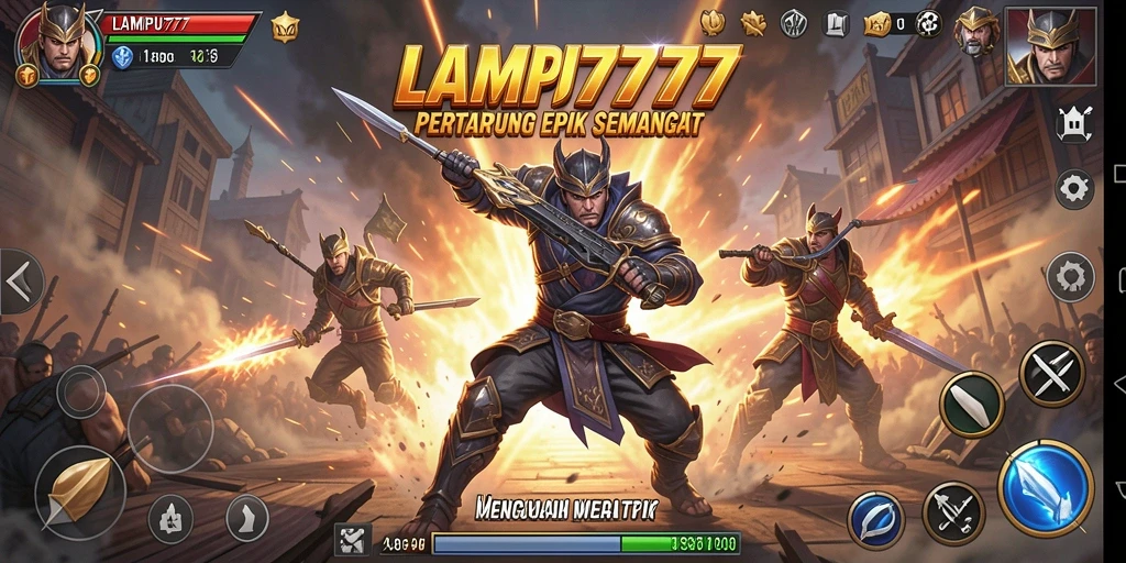 Gameplay mendebarkan di LAMPU777 dengan aksi pertarungan seru.
