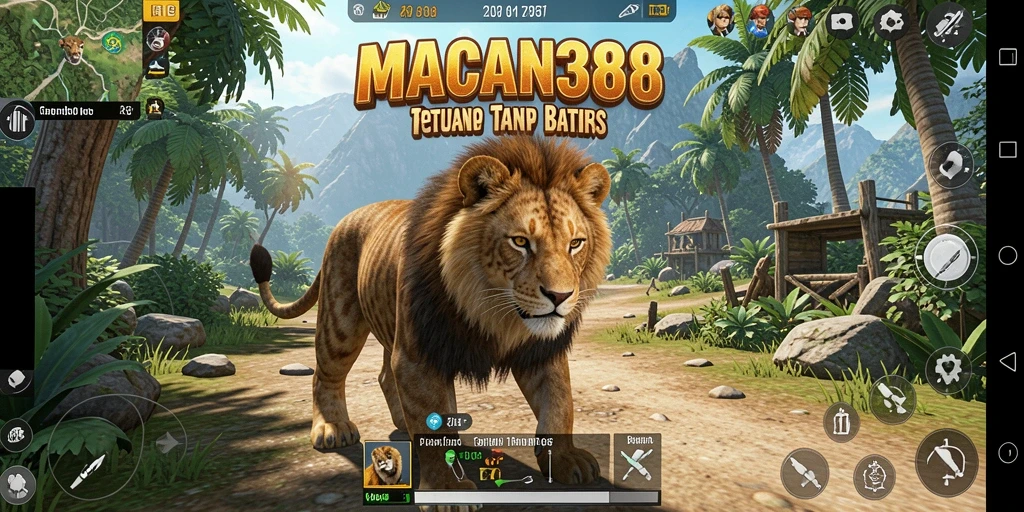 Screenshot gameplay menunjukkan penjelajahan luas dalam dunia Open World yang menawan.