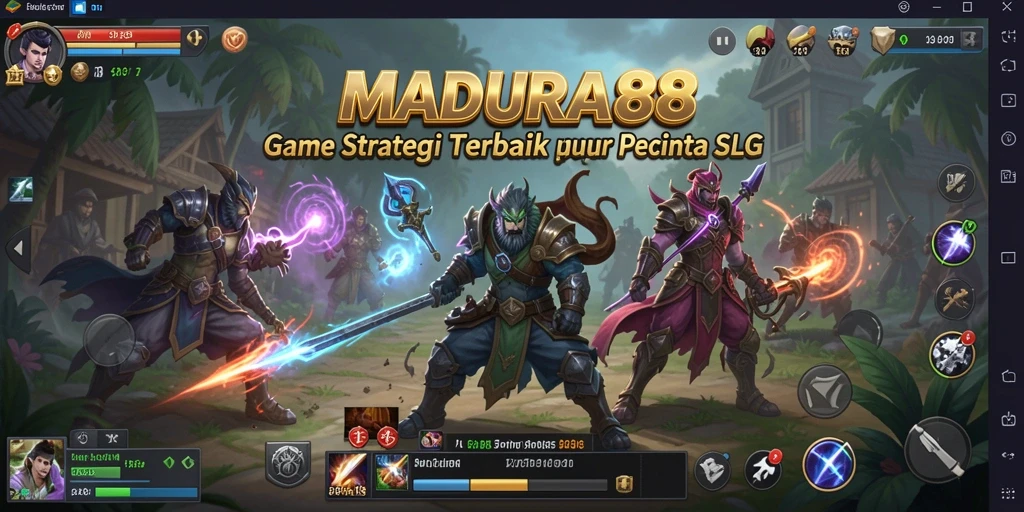 Tangkapan layar gameplay MADURA88 menampilkan pertempuran epik dan strategi yang mendalam.