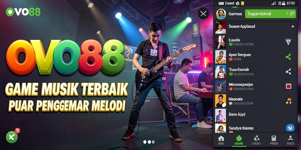 Screenshot OVO88 yang menampilkan gameplay seru dan melodi menarik.