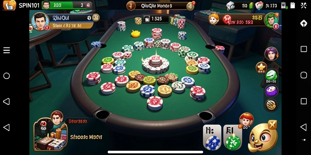 Tampilan gameplay SPIN101 yang seru dan penuh tantangan.