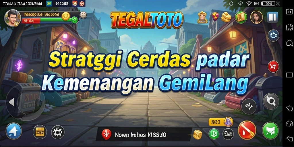 Tampilan gameplay TEGALTOTO yang mendebarkan dengan strategi yang menantang.