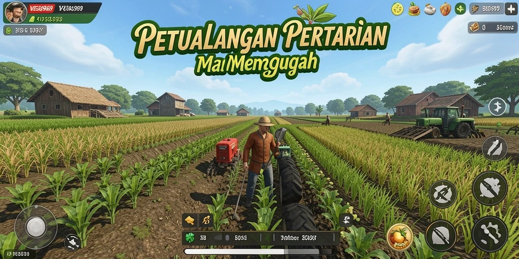Gameplay menarik dari VEGAS969 yang menampilkan aktivitas pertanian.