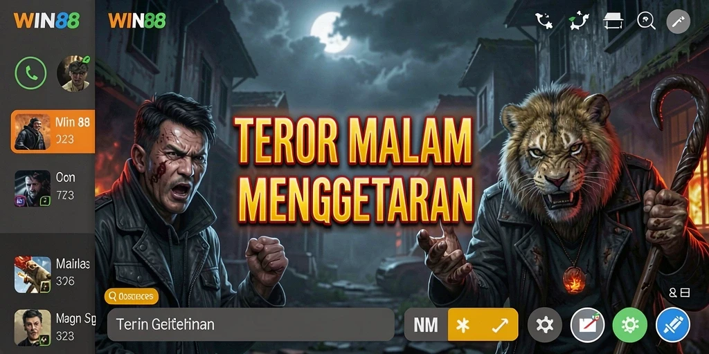Tampilan gameplay WIN88 yang mencekam dan menegangkan.